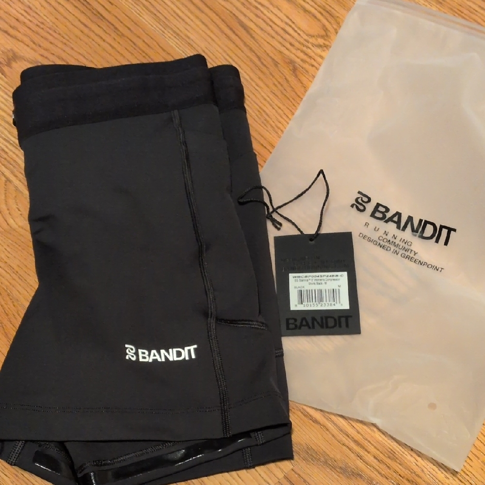 Bandit Running Shorts in Black